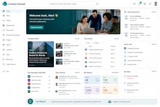 create intranet website, company portal website, google sites intranet website