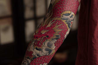 desing professional japanese tattoo