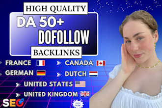 give high quality backlinks from multiple country extensions
