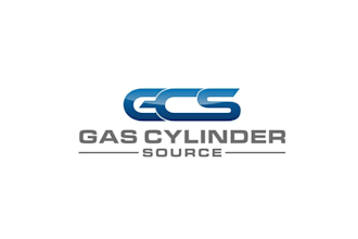 design wordmark industrial cylinders valves logo
