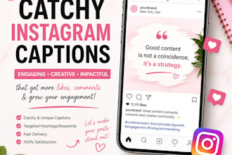 write catchy instagram captions for posts