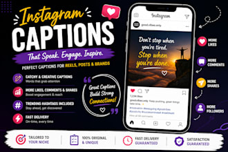 write attractive instagram captions for your posts