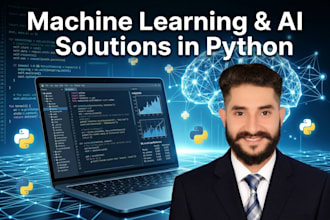 create ai ml models and data science projects in python