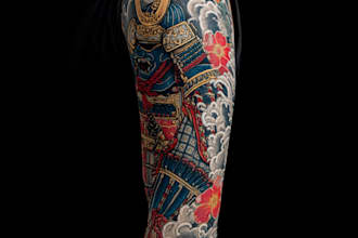 design a tattoo in japanese style