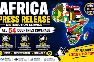 africa press release distribution service across all the countries coverage