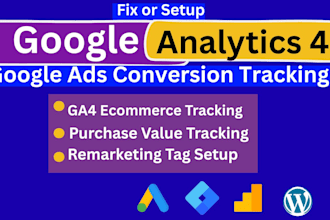 set up google ads purchase conversion tracking for woocommerce using GTM and ga4
