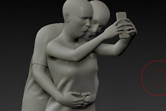 do sculpt miniatures, figurines for 3d printing