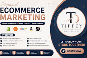 do etsy store promotion promote shopify dropshipping store