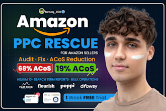rescue your amazon PPC campaigns to reduce acos and remove wasted spend