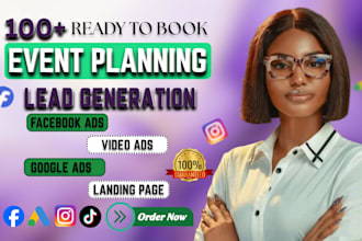luxury event planning leads wedding planner leads event designer marketing