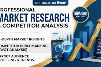 conduct professional market research and competitor analysis
