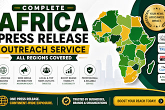 complete africa press release outreach service all regions covered