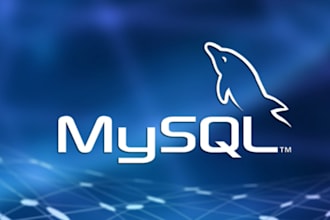design and develop your database using mysql