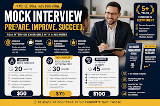 do a realistic job interview simulation with feedback