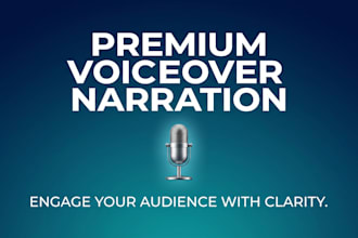 deliver captivating voiceovers with professional quality