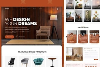 design a luxury home decor shopify store that converts