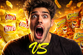 design food youtube thumbnail design that boosts clicks and CTR