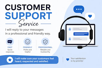 reply to your customer messages and chat professionally