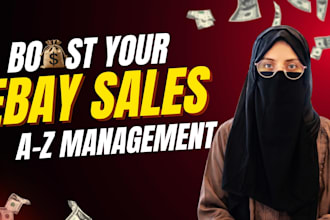do ebay account management and a to z dropshipping services