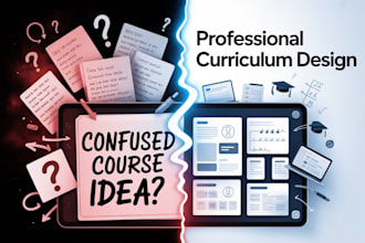 design curriculum, lesson plans, and training manuals for courses and elearning