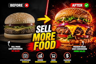 create food ads that boost orders