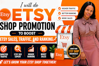 boost esty sales with esty shop promotion and seo optimization