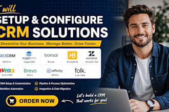 setup seocrm sugarcrm bonsai honeybook zendesk sell zoho brevo affinity folk crm