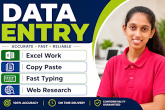 do data entry, copy paste, typing and ms word work