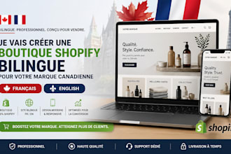 creation des boutique shopify en dropshipping