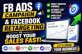 fb ads campaign and facebook retargeting to boost your sales fast