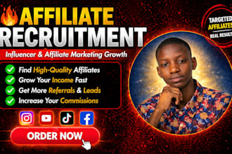 connect you with affiliate influencers to boost your sales