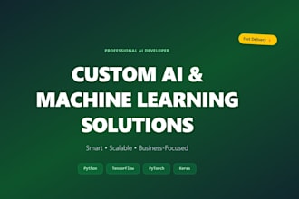 build ai applications based on python