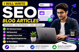 write SEO blog articles for ai, tech and coding