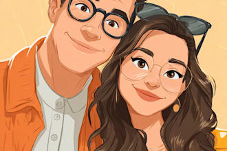 do disney cartoon portrait