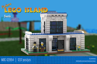 design custom lego moc with professional PDF instructions