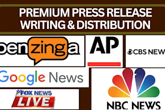write film press release publish article pr distribution film promotion