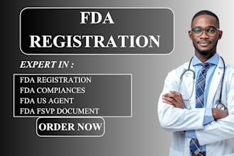 do fda registration US agent compliance label review listing