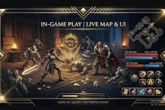 game, design, UI, and UX, for mobile, ui, games, 2d, ux