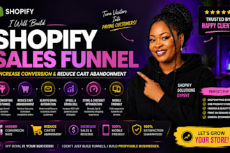 build shopify sales funnel increase conversion and reduce cart abandonment