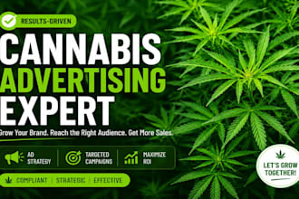 create high converting cannabis ads for dispensaries and brands worldwide