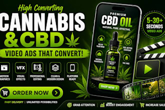 create high converting cannabis and cbd ads for dispensaries and brands