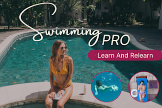 coach you to swim confidently with proper techniques