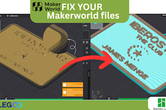 retopology your 3d model, uv unwrap and make it game ready, stl repair
