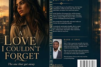 design erotica romance book cover or ebook cover