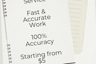 do data entry and transcription fast and accurately