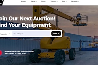 build wix bid multivendor online auction website car auction website marketplace