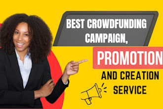 do charity campaign promotion and creation kickstarter gofundme gogetfunding