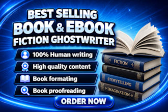 fiction  ghostwriter ebook writer fiction book writer ghost book writer fiction