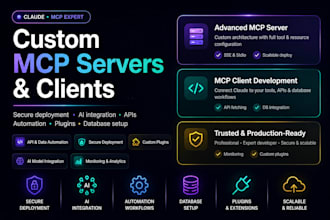 custom ai agent and mcp server development for claude