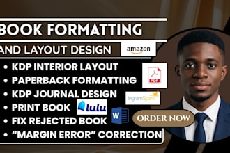 format, design kdp journal paperback print book, interior layout for kdp upload